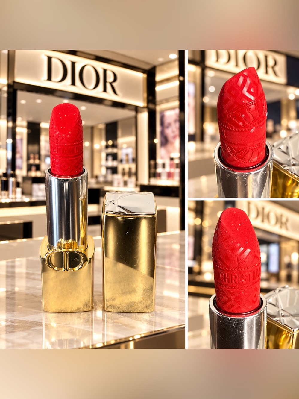 Dior Rouge Dior 999 Velvet Limited Edition Holiday 2024 💄